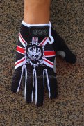 Rock Langfingerhandschuhe Radfahren Shwarz und Rot